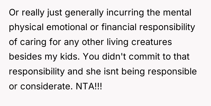 Or really just generally incurring the mental physical emotional or...