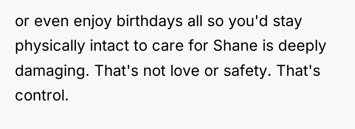 or even enjoy birthdays all so you'd stay physically intact...