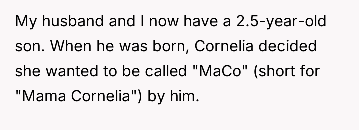 My husband and I now have a 2.5-year-old son. When...