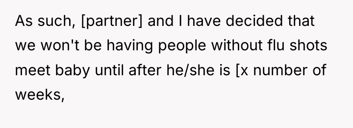 As such, [partner] and I have decided that we won't...
