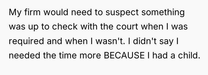 My firm would need to suspect something was up to...