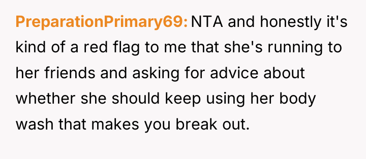 PreparationPrimary69 NTA and honestly it's kind of a red flag...