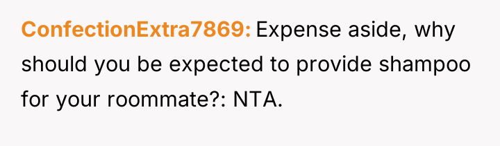 ConfectionExtra7869 Expense aside, why should you be expected to provide...