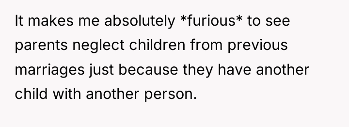 It makes me absolutely *furious* to see parents neglect children...