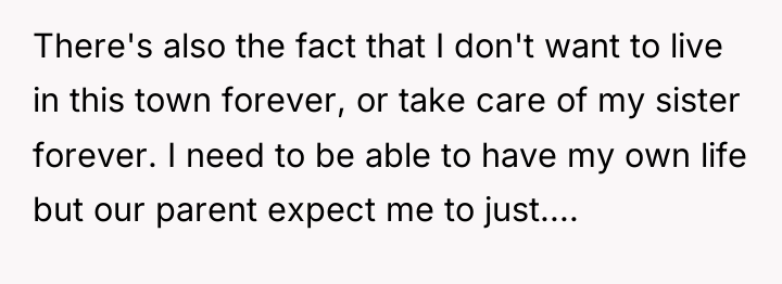 There's also the fact that I don't want to live...
