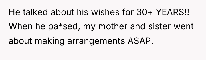 He talked about his wishes for 30+ YEARS!! When he...