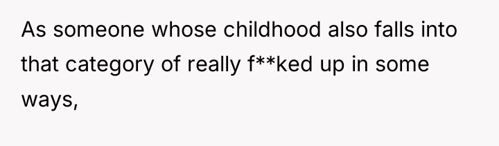 As someone whose childhood also falls into that category of...