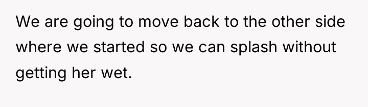 We are going to move back to the other side...