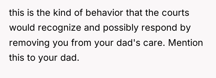 this is the kind of behavior that the courts would...