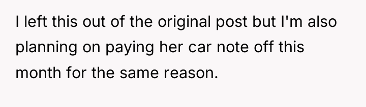 I left this out of the original post but I'm...