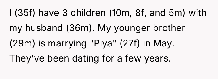 I (35f) have 3 children (10m, 8f, and 5m) with...