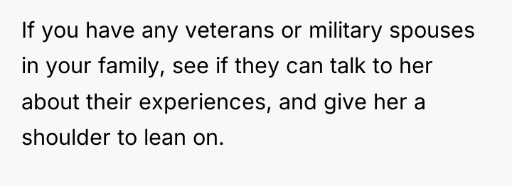 If you have any veterans or military spouses in your...