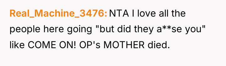 Real_Machine_3476 NTA I love all the people here going "but...