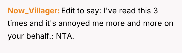 Now_Villager Edit to say: I've read this 3 times and...