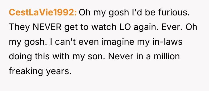 CestLaVie1992 Oh my gosh I'd be furious. They NEVER get...
