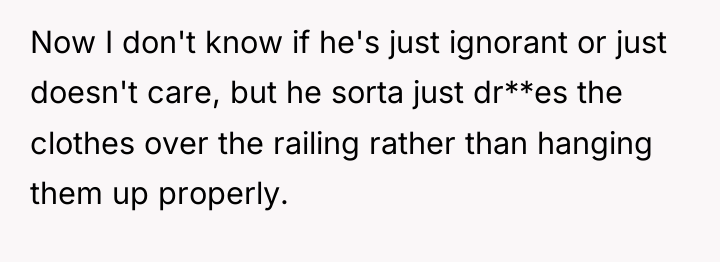 Now I don't know if he's just ignorant or just...