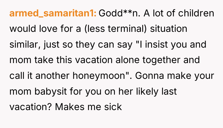 armed_samaritan1 Godd**n. A lot of children would love for a...