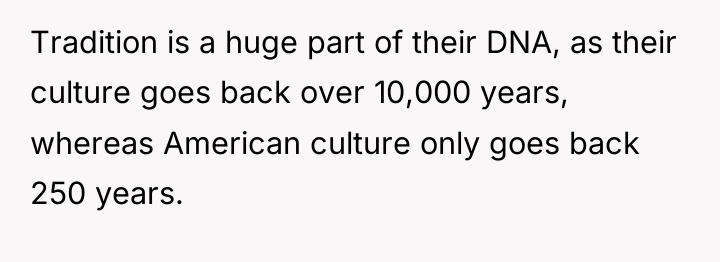 Tradition is a huge part of their DNA, as their...