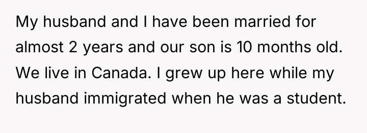 My husband and I have been married for almost 2...