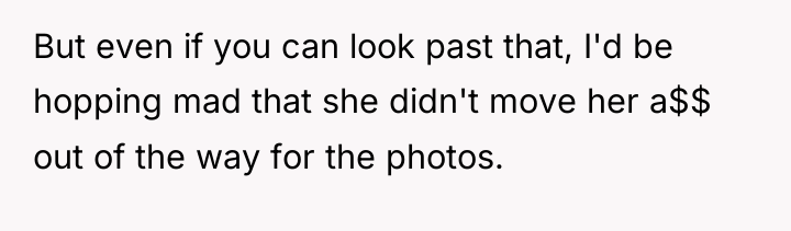 But even if you can look past that, I'd be...