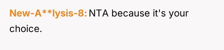 New-A**lysis-8 NTA because it's your choice.