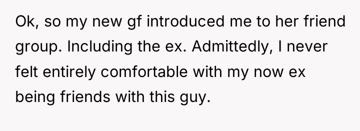 Ok, so my new gf introduced me to her friend...