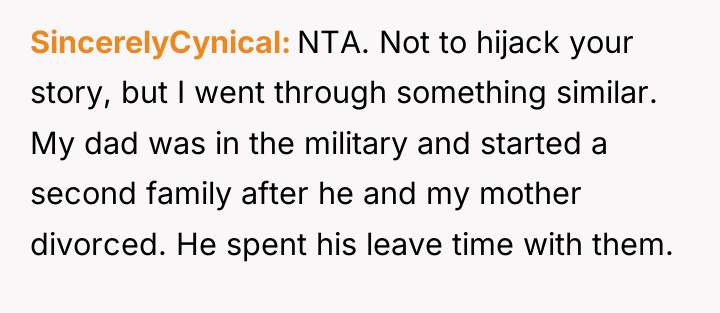 SincerelyCynical NTA. Not to hijack your story, but I went...