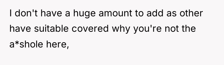 I don't have a huge amount to add as other...