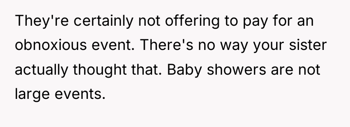 They're certainly not offering to pay for an obnoxious event....