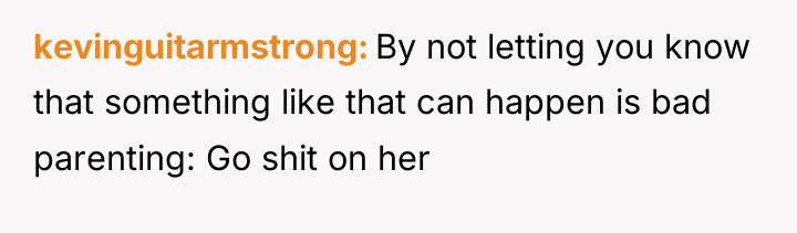 kevinguitarmstrong By not letting you know that something like that...