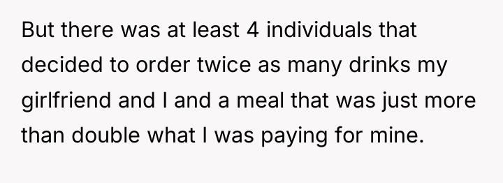 But there was at least 4 individuals that decided to...