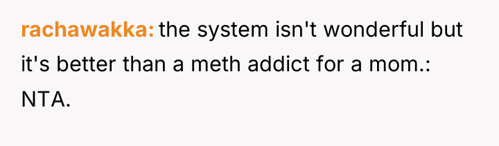 rachawakka the system isn't wonderful but it's better than a...