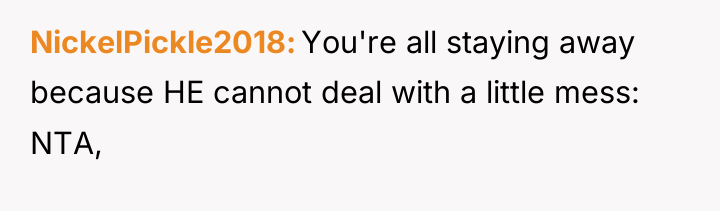 NickelPickle2018 You're all staying away because HE cannot deal with...