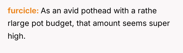 furcicle As an avid pothead with a rathe rlarge pot...