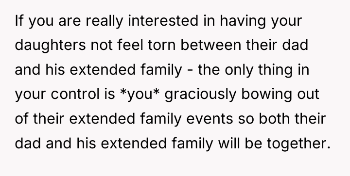 If you are really interested in having your daughters not...