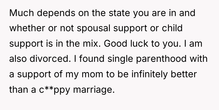 Much depends on the state you are in and whether...