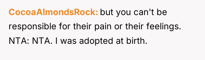 CocoaAlmondsRock but you can't be responsible for their pain or...