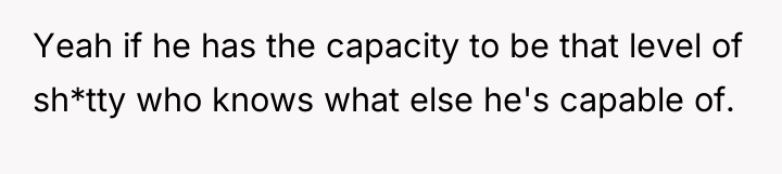 Yeah if he has the capacity to be that level...