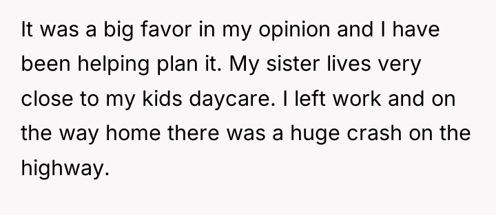 It was a big favor in my opinion and I...