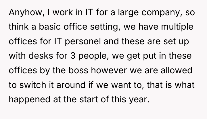Anyhow, I work in IT for a large company, so...