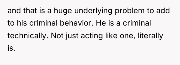 and that is a huge underlying problem to add to...