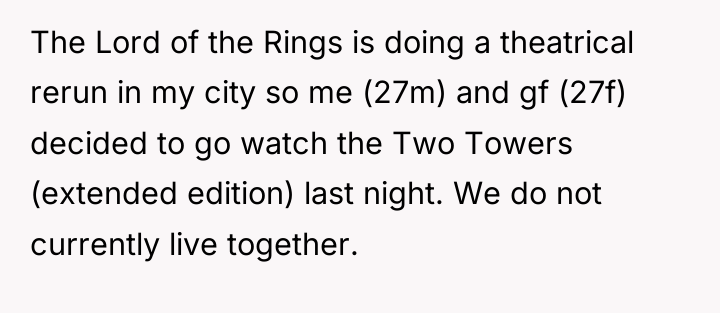 The Lord of the Rings is doing a theatrical rerun...