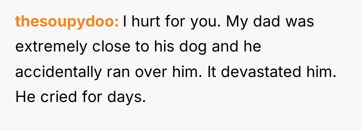 thesoupydoo I hurt for you. My dad was extremely close...