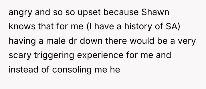 angry and so so upset because Shawn knows that for...