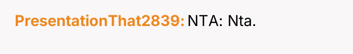 PresentationThat2839 NTA: Nta.