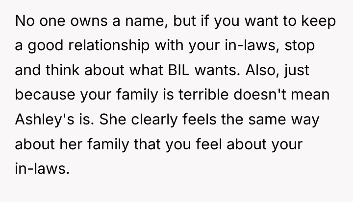 No one owns a name, but if you want to...