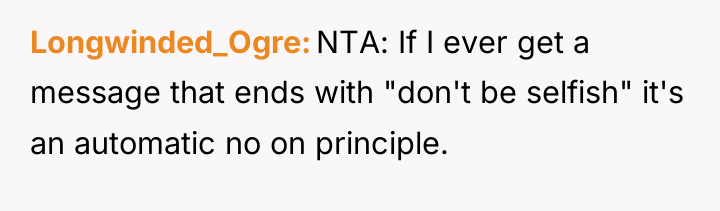 Longwinded_Ogre NTA: If I ever get a message that ends...