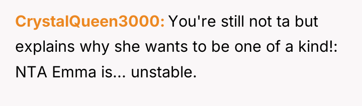 CrystalQueen3000 You're still not ta but explains why she wants...
