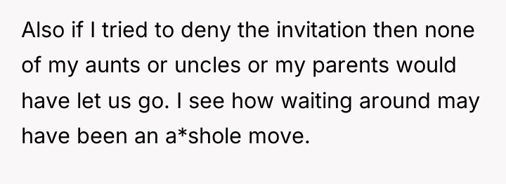 Also if I tried to deny the invitation then none...