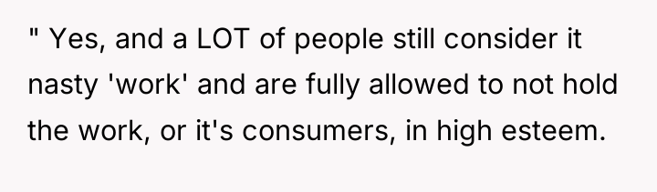 " Yes, and a LOT of people still consider it...